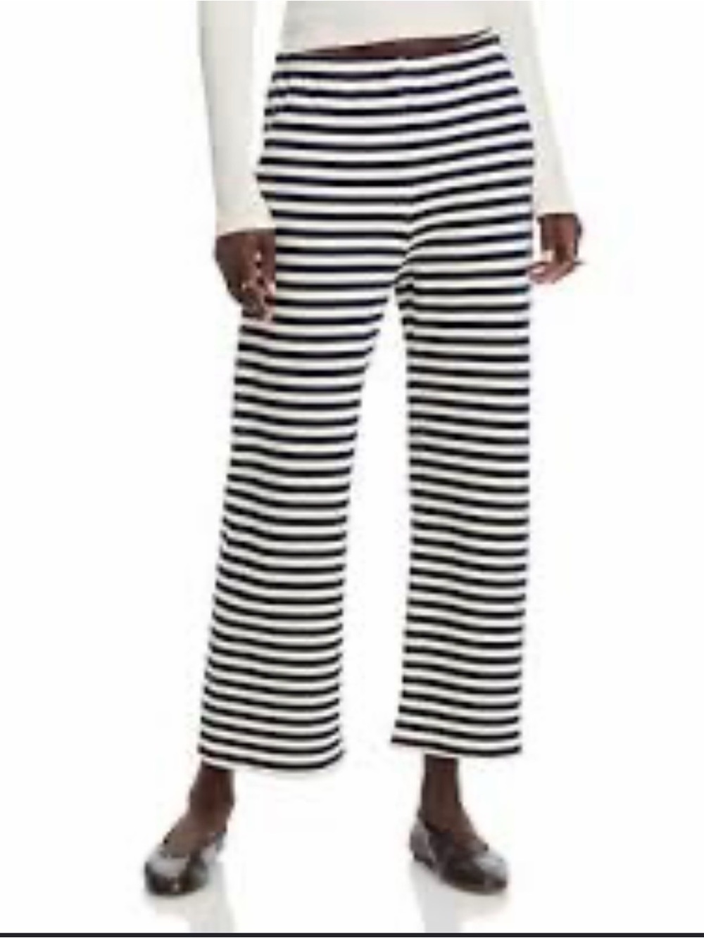 THE GREAT INC. The Victory Sweatpant Navy Stripe 0/XS NWT